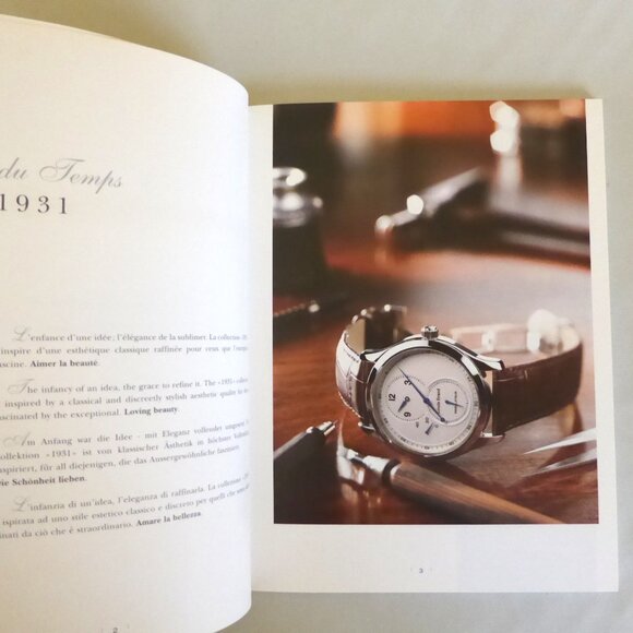 2000? LOUIS ERARD MENS WATCH CATALOG L ESPRIT DE TEMPS (PRE-OWNED) - Picture 4 of 15